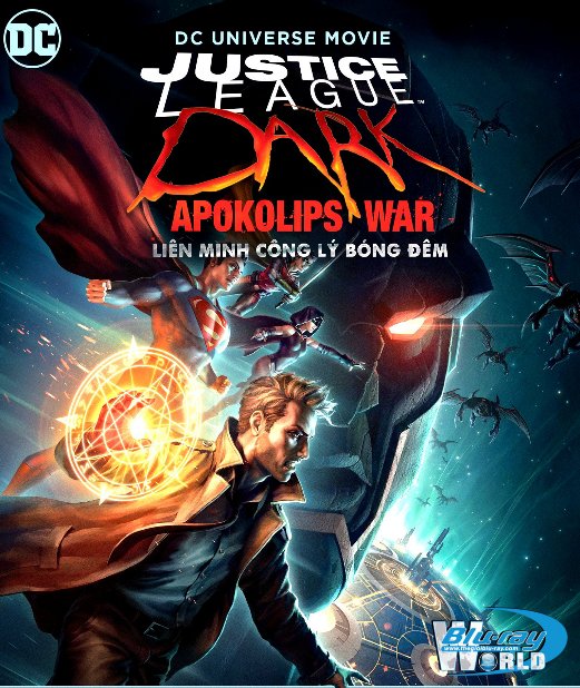 B4501. Justice League Dark Apokolips War 2020 - Liên Minh Công Lý Bóng Đêm 2D25G (DTS-HD MA 5.1) 